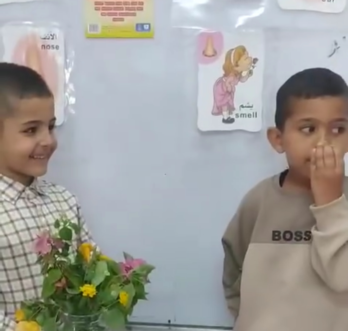 Sense of Smell Experiments with Ms. Samira